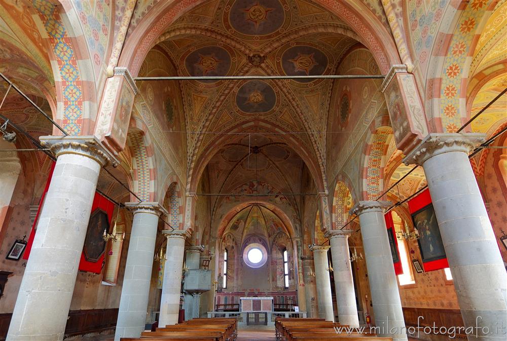 Castiglione Olona (Varese, Italy) - Interior of the Collegiata